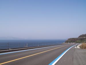 とびしま海道サイクリングロード（豊島）