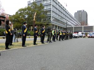 県庁正面特設会場