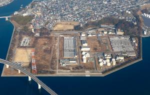 東部浄化センター航空写真