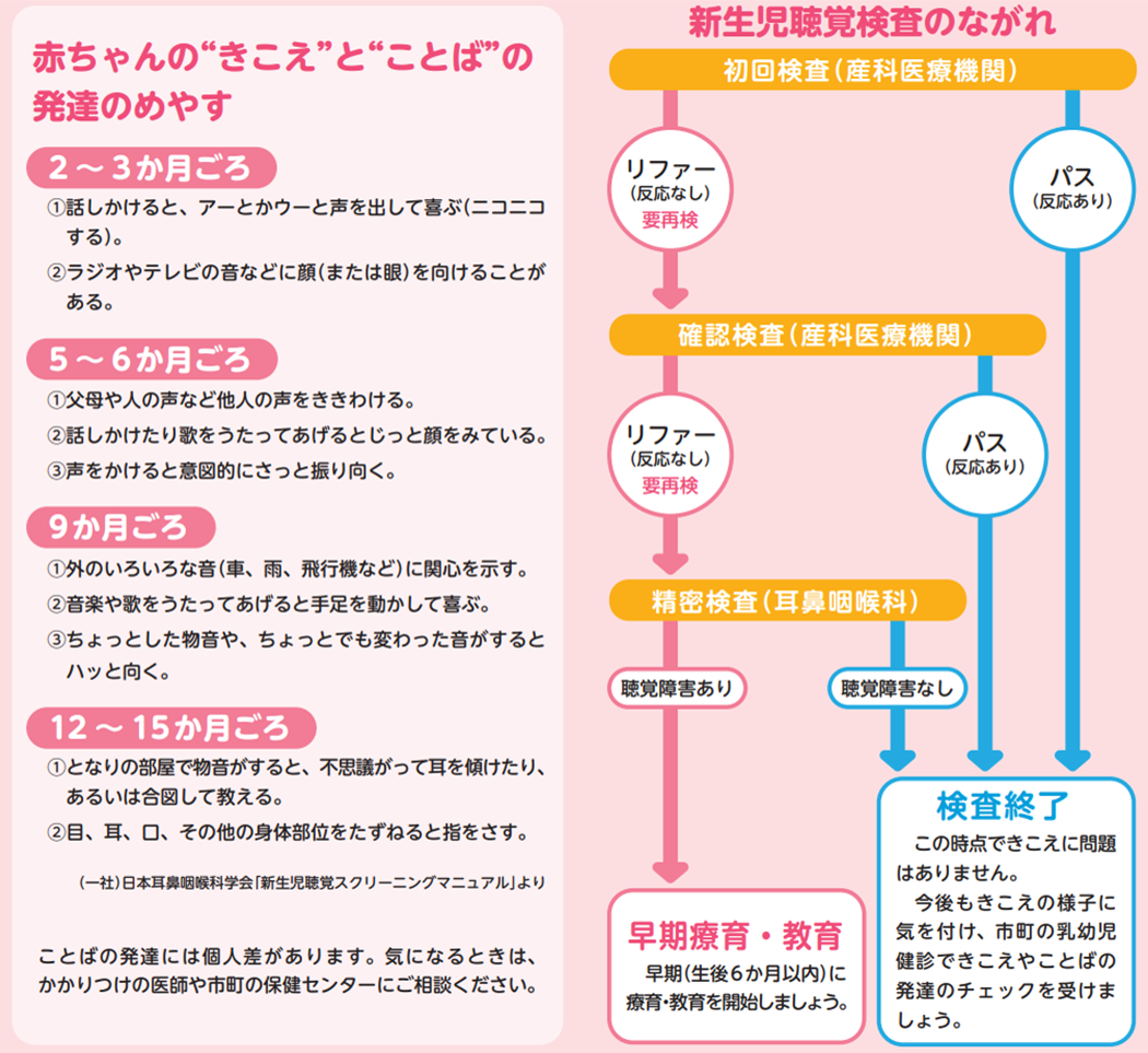 ことばの発達の目安と検査の流れ