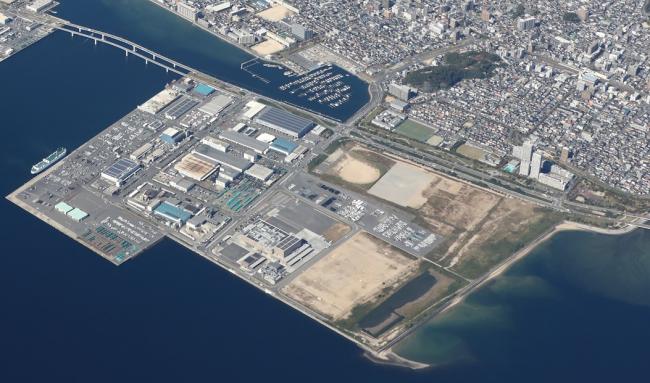 五日市港航空写真