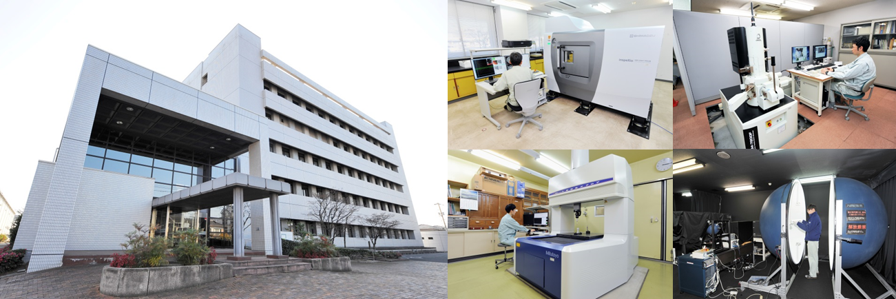 センター外観、X線CT、FE-SEM、三次元、LED